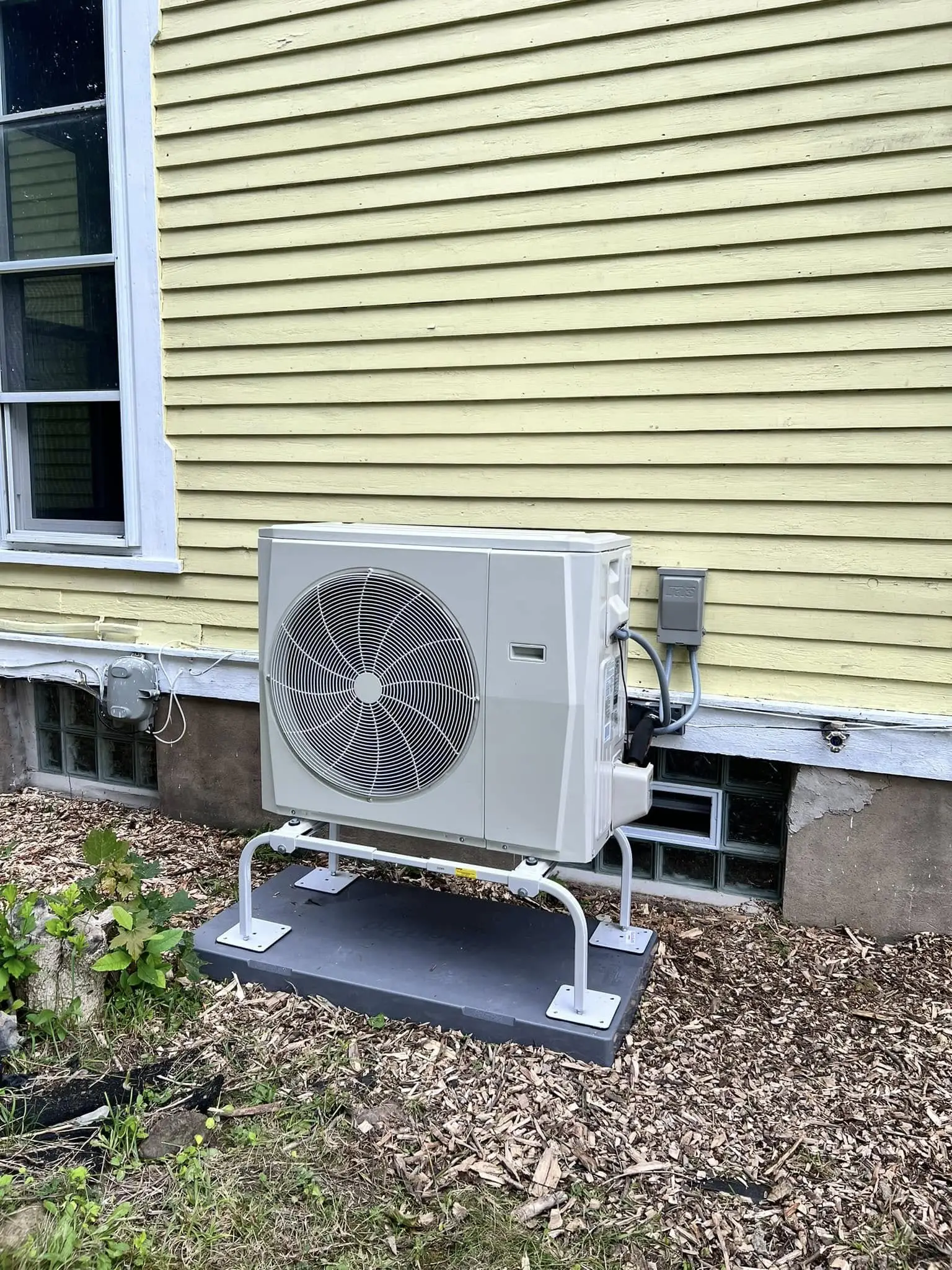 Heat pump installation by House to Home HVAC